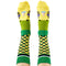 'Green Budgie' Socks by Wilson Payne. Australian Art Prints and Homewares. Green Door Decor. www.greendoordecor.com.au