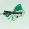 Green Terrazzo Butterfly Hair Clip by Kingston Jewellery. Australian Art Prints and Homewares. Green Door Decor. www.greendoordecor.com.au