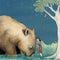 Greeting Card | Giant Wombat by La La Land. Australian Art Prints and Homewares. Green Door Decor. www.greendoordecor.com.au