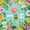 Greeting Card | Happy Bee Day by La La Land. Australian Art Prints and Homewares. Green Door Decor. www.greendoordecor.com.au