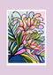 Grevillea in the Garden limited edition print by Claire Ishino. Australian Art Prints and Homewares. Green Door Decor. www.greendoordecor.com.au