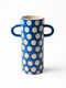 'Griffe' Blue Spot Bud Vase by Jones and Co. Australian Art Prints and Homewares. Green Door Decor. www.greendoordecor.com.au
