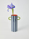 'Griffe' Blue Stripe Tall Vase by Jones and Co. Australian Art Prints and Homewares. Green Door Decor. www.greendoordecor.com.au