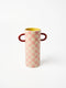 Griffe Bud Vase | Pink Check by Jones and Co. Australian Art Prints, Gifts, Fashion and Homewares. Green Door Decor. www.greendoordecor.com.au