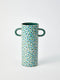 'Griffe' Green Spot Tall Vase by Jones and Co. Australian Art Prints and Homewares. Green Door Decor. www.greendoordecor.com.au