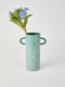 'Griffe' Green Spot Tall Vase by Jones and Co. Australian Art Prints and Homewares. Green Door Decor. www.greendoordecor.com.au