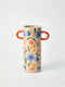 'Griffe' Multi Floral Tall Vase by Jones and Co. Australian Art Prints and Homewares. Green Door Decor. www.greendoordecor.com.au