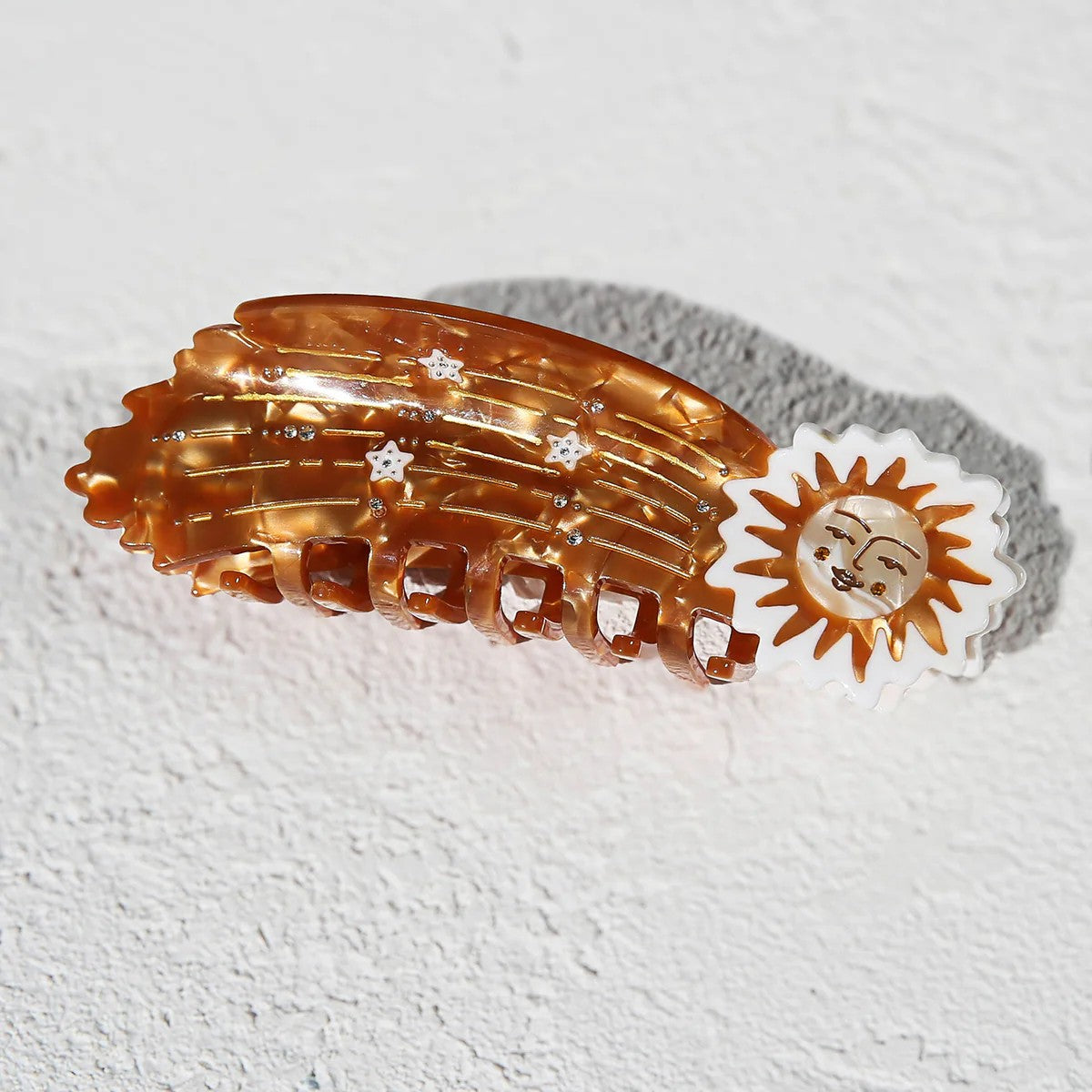 Hair Claw | Gold Shooting Star by Kingston Jewellery. Australian Art Prints, Fashion and Homewares. Green Door Decor. www.greendoordecor.com.au