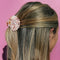Hair Claw | Pink Terrazzo Shell by Kingston Jewellery. Australian Art Prints and Homewares. Green Door Decor. www.greendoordecor.com.au