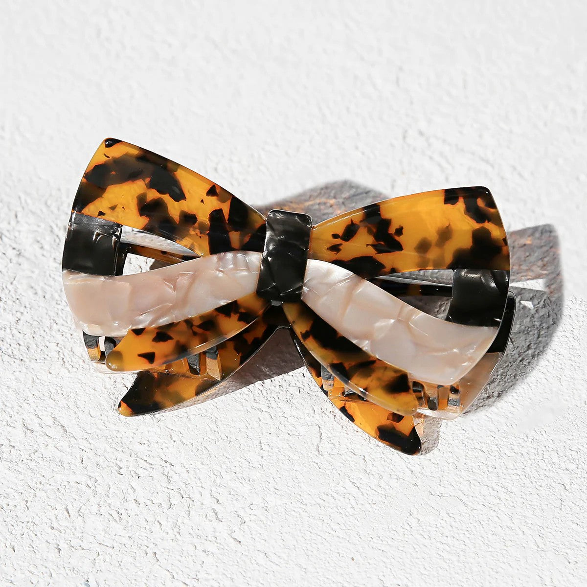 Hair Claw | Tortoise Bow by Kingston Jewellery. Australian Art Prints, Fashion and Homewares. Green Door Decor. www.greendoordecor.com.au