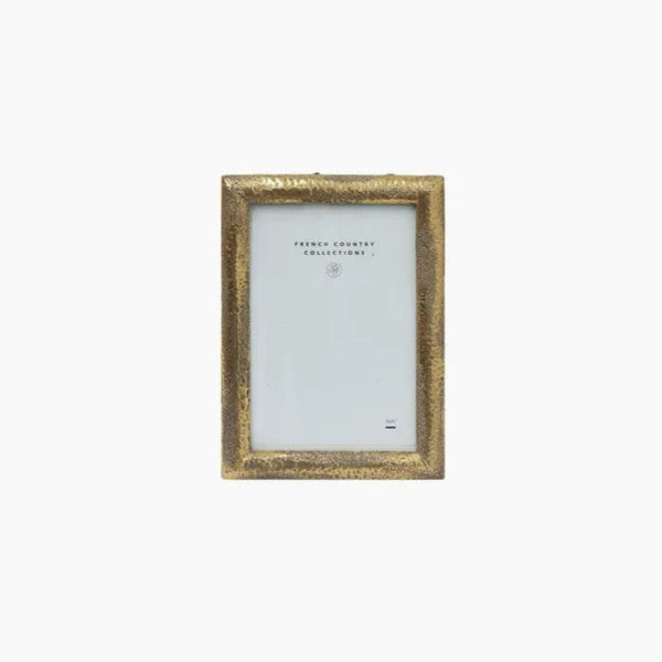 Hammered Gold Photo Frame | 4x6 by French Country Collections. Australian Art Prints and Homewares. Green Door Decor. www.greendoordecor.com.au