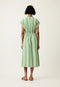 Hana Wrap Dress | Green Stripe by Nancybird. Australian Art Prints and Homewares. Green Door Decor. www.greendoordecor.com.au
