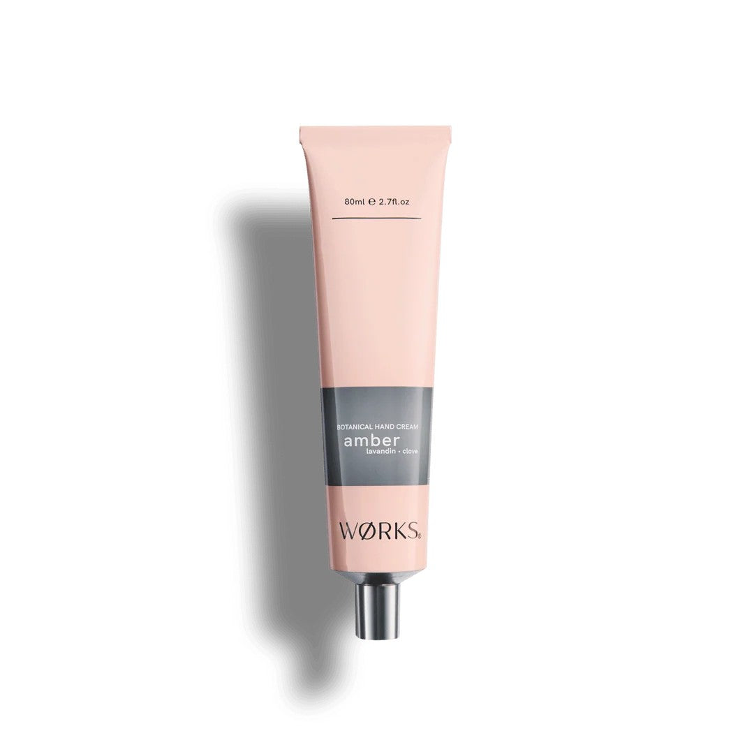 WØRKS | Hand Cream Tube (80ml) | Amber. Australian Art Prints, Gifts, Fashion and Homewares. Green Door Decor. www.greendoordecor.com.au