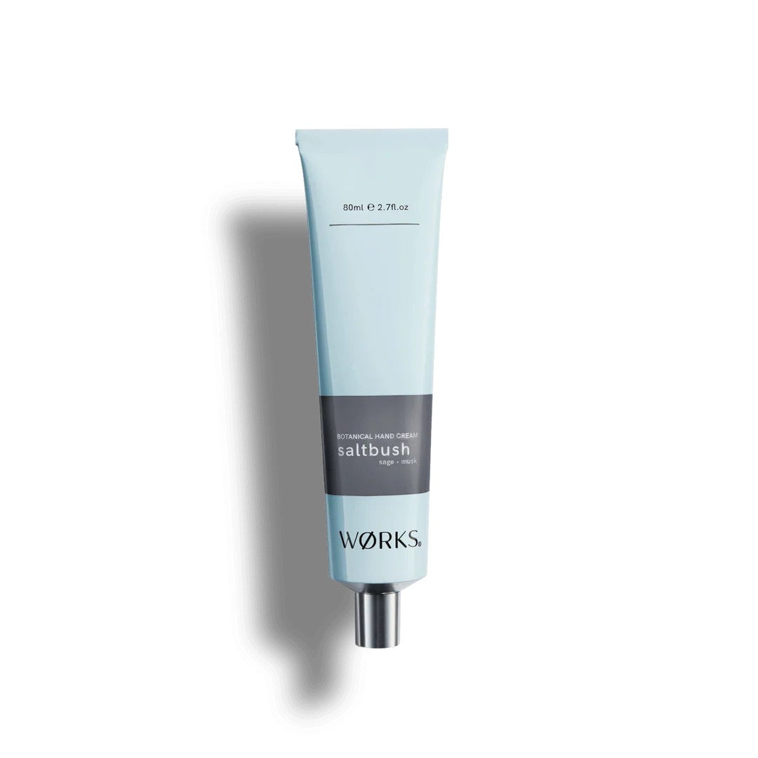 WØRKS | Hand Cream Tube (80ml) | Saltbush. Australian Art Prints, Gifts, Fashion and Homewares. Green Door Decor. www.greendoordecor.com.au