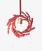 Hanging Beaded Ring with Bell Red | Christmas Hanging Decoration by French Country Collections. Australian Art Prints, Gifts, Fashion and Homewares. Green Door Decor. www.greendoordecor.com.au