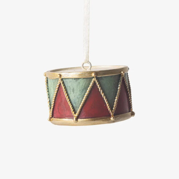 Hanging Classic Drum | Christmas Hanging Decoration by French Country Collections. Australian Art Prints, Gifts, Fashion and Homewares. Green Door Decor. www.greendoordecor.com.au