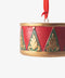Hanging Decorated Drum | Hanging Christmas Ornament by French Country Collections. Australian Art Prints, Gifts, Fashion and Homewares. Green Door Decor. www.greendoordecor.com.au