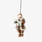 Hanging Santa Tales with Bear | Christmas Hanging Decoration b French Country Collections. Australian Art Prints, Gifts, Fashion and Homewares. Green Door Decor. www.greendoordecor.com.au