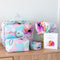 Hanging Toiletry Bag | Fleur by Mindful Marlo. Australian Art Prints, Gifts, Fashion and Homewares. Green Door Decor. www.greendoordecor.com.au