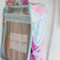 Hanging Toiletry Bag | Fleur by Mindful Marlo. Australian Art Prints, Gifts, Fashion and Homewares. Green Door Decor. www.greendoordecor.com.au