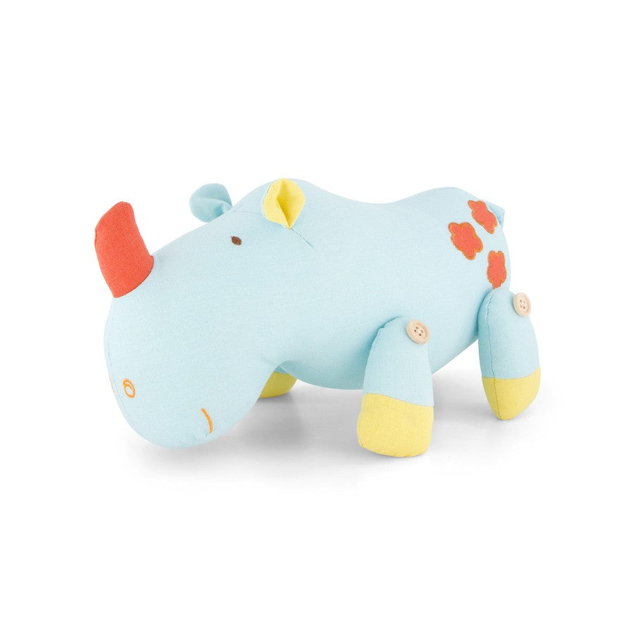 'Hank' the Rhino by Lily & George. Australian Art Prints and Homewares. Green Door Decor. www.greendoordecor.com.au