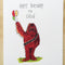 Happy Birthday To Chew | Greeting Card by Well Drawn. Australian Art Prints and Homewares. Green Door Decor. www.greendoordecor.com.au