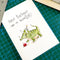 Happy Birthday, Hope It's Triceratops | Greeting Card by Well Drawn. Australian Art Prints and Homewares. Green Door Decor. www.greendoordecor.com.au