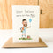 Happy Birthday, Hope You Get A Little Messi | Greeting Card by Well Drawn. Australian Art Prints and Homewares. Green Door Decor. www.greendoordecor.com.au