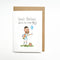 Happy Birthday, Hope You Get A Little Messi | Greeting Card by Well Drawn. Australian Art Prints and Homewares. Green Door Decor. www.greendoordecor.com.au