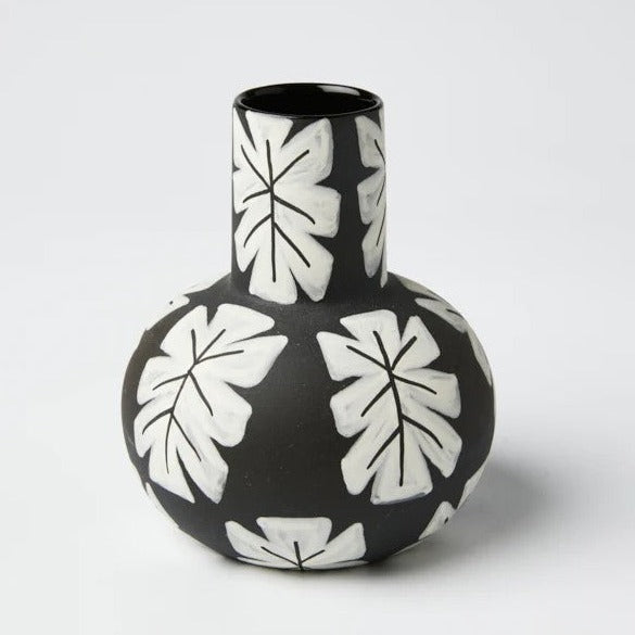 Happy Vase | Small Natural Palm by Jones and Co. Australian Art Prints and Homewares. Green Door Decor. www.greendoordecor.com.au