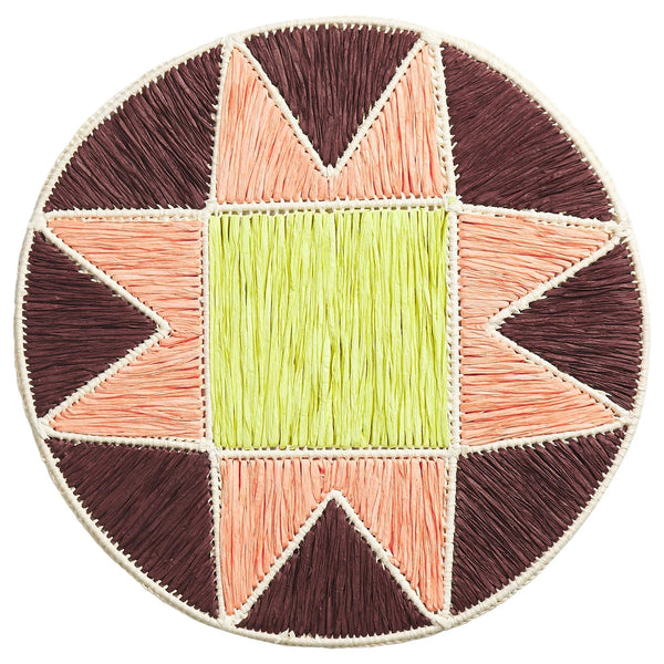 'Harriet' Placemat | Umber by Sage and Clare. Australian Art Prints, Gifts, Fashion and Homewares. Green Door Decor. www.greendoordecor.com.au