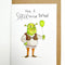 Have A Shrektacular Birthday | Greeting Card by Well Drawn. Australian Art Prints and Homewares. Green Door Decor. www.greendoordecor.com.au