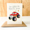 Have a Wheelie Big Monster Birthday | Greeting Card by Well Drawn. Australian Art Prints, Gifts, Fashion and Homewares. Green Door Decor. www.greendoordecor.com.au