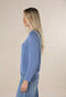 Haven Jumper | Denim Blue by Humidity Lifestyle. Australian Art Prints, Fashion and Homewares. Green Door Decor. www.greendoordecor.com.au