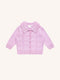 'Days of Engagement' Heart Cardigan | Lilac by Fleur Harris. Australian Art Prints, Gifts, Fashion and Homewares. Green Door Decor. www.greendoordecor.com.au