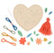 Heart Embroidery Kit by Meri Meri. Australian Art Prints and Homewares. Green Door Decor. www.greendoordecor.com.au