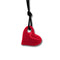 Silicone Heart Pendant | Scarlet Red by Jellystone Designs. Australian Art Prints, Gifts, Fashion and Homewares. Green Door Decor. www.greendoordecor.com.au