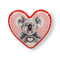 Heart Shape Trinket Tray | I Heart Koala by La La Land. Australian Art Prints, Fashion and Homewares. Green Door Decor. www.greendoordecor.com.au