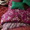 'Heidi' Linen Fitted Queen Sheet | Mulberry by Sage and Clare. Australian Art Prints, Gifts, Fashion and Homewares. Green Door Decor. www.greendoordecor.com.au