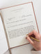 Heirloom Childhood Memory Journal | Cinnamon by Bespoke Letterpress. Australian Art Prints, Gifts, Fashion and Homewares. Green Door Decor. www.greendoordecor.com.au