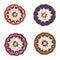 'Hema' Crochet Coaster Set by Sage and Clare. Australian Art Prints and Homewares. Green Door Decor. www.greendoordecor.com.au