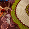 'Hema' Crochet Placemat Set by Sage and Clare. Australian Art Prints and Homewares. Green Door Decor. www.greendoordecor.com.au