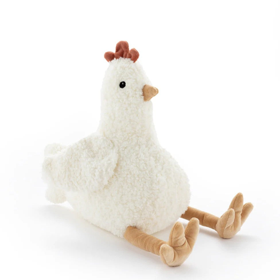 Henrietta the Hen | Cream by Nana Huchy. Australian Art Prints, Fashion and Homewares. Green Door Decor. www.greendoordecor.com.au