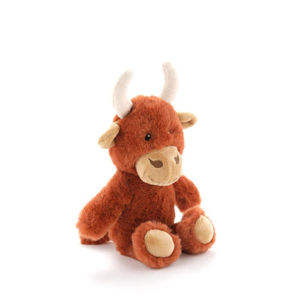 Henry the Highland Cow Rattle by Nana Huchy. Australian Art Prints and Homewares. Green Door Decor. www.greendoordecor.com.au