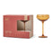 Here's How | 'The Lou' Coup Cocktail Glasses (Set of 2) | Amber by Designworks Collective Australia. Australian Art Prints, Gifts, Fashion and Homewares. Green Door Decor. www.greendoordecor.com.au