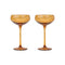 Here's How | 'The Lou' Coup Cocktail Glasses (Set of 2) | Amber by Designworks Collective Australia. Australian Art Prints, Gifts, Fashion and Homewares. Green Door Decor. www.greendoordecor.com.au
