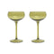 Here's How | 'The Lou' Coup Cocktail Glasses (Set of 2) | Olive by Designworks Collective Australia. Australian Art Prints, Gifts, Fashion and Homewares. Green Door Decor. www.greendoordecor.com.au