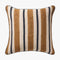 'Heston' Large Square Linen Cushion (55cm) | Indigo