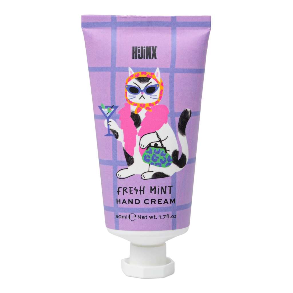Hijinx | Hand Cream (50ml) | Fresh Mint by Designworks Collective Australia. Australian Art Prints, Gifts, Fashion and Homewares. Green Door Decor. www.greendoordecor.com.au
