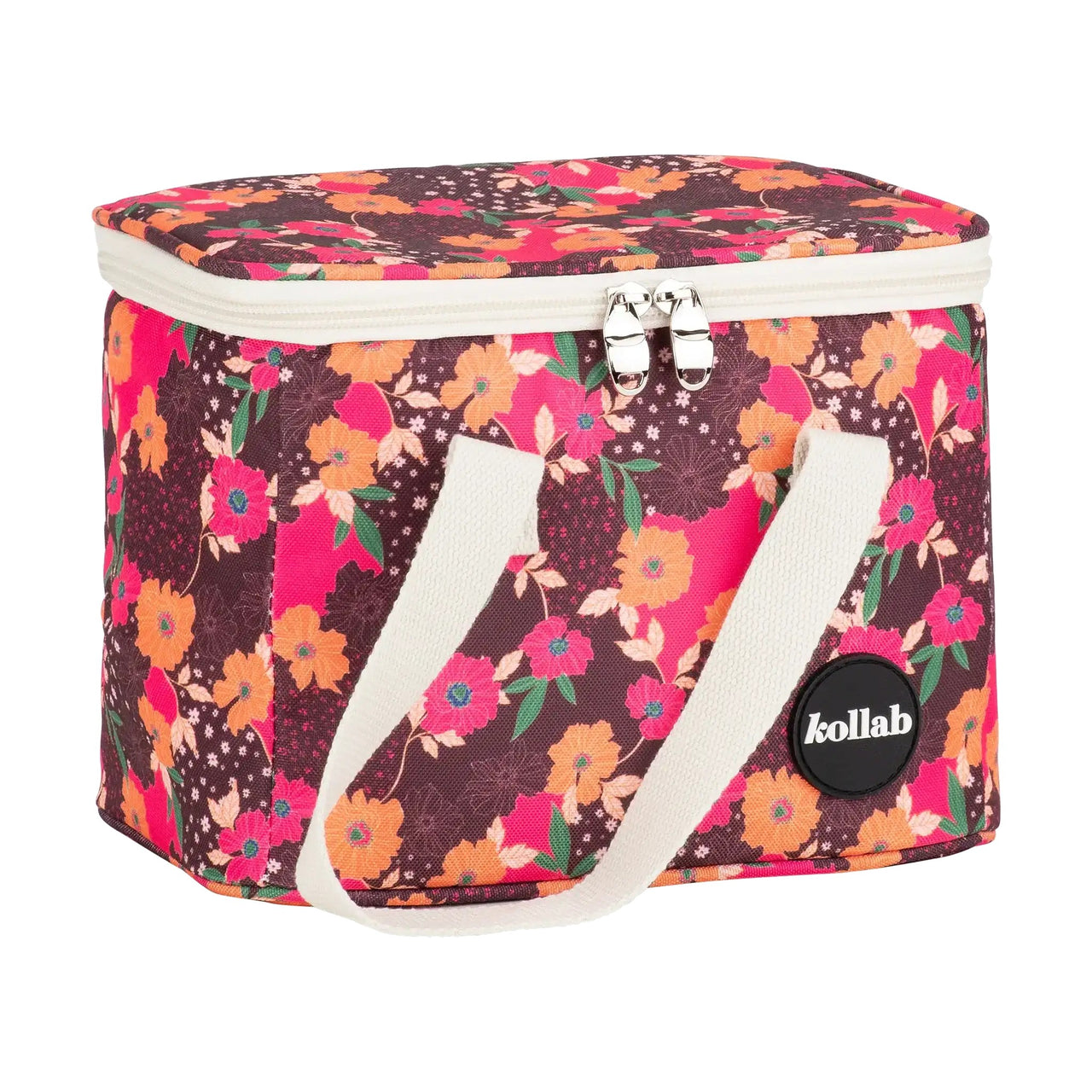 Holiday Lunch Bag | Autumn Bouquet by Kollab. Australian Art Prints, Gifts, Fashion and Homewares. Green Door Decor. www.greendoordecor.com.au